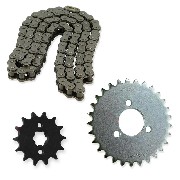 Getriebesatz Kette + Ritzel für Skymini monkey ST50-8B/8C