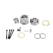 Kit 49 ccm 4 Schleusen Achse 10 mm, Alu (Typ A) für pocket cross
