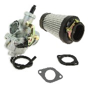 Vergaser -Satz 30 mm für Quad + Rohradapter
