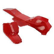 Verkleidung für pocket quad, rot Typ1