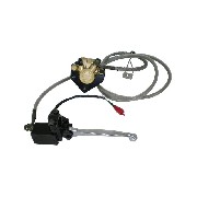 Bremse hinten komplett für Skooter BT49QT-12 (typ 1)