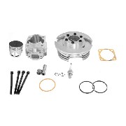 Kit 53 ccm 4 Schleusen, Bolzen 10 mm, alu (Typ C)