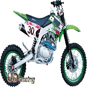 dirt bike AGB30 200 ccm grün (Typ 6)
