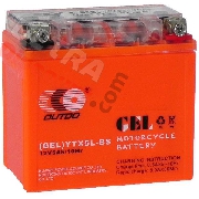 Gel-Batterie für Skooter Baotian BT49-QT-9 (113x70x110)