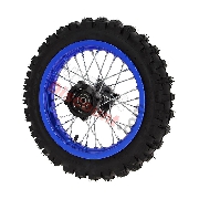 Rad hinten 12', blau, für dirt bike AGB29