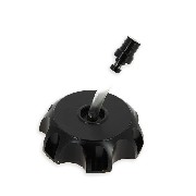 Tankdeckel, schwarz, für dirt bike