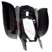 Verkleidung hinten für Quad Shineray 200 ccm STIIE Schwartz-Grau