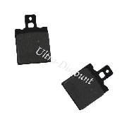 Bremsbeläge vorn für Motorroller Baotian BT49QT-7 (typ 1)