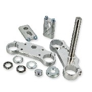 Gabelbrücke komplett 45x48x160  für dirt bike - ALU