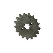 Ritzel, verstärkt, 17 Z für dirt bike (420 : Ø:20mm)