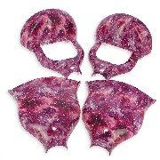 Verkleidung Hoverboard 10 zoll - Rosa Galaxie