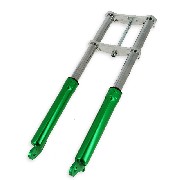 Gabel für pocket bike cross grün