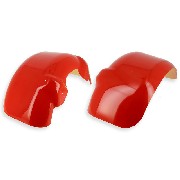 Kotflügel hinten für ATV 350F3 rot