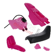 Verkleidung komplett für Yamaha PW50 (Rosa)