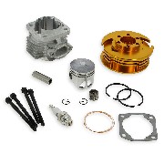 Kit für 53 ccm 4 Schleusen Bolzen 10 mm, gold (Typ C)