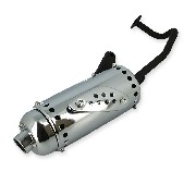 Auspuff Motorroller 50 ccm (4-Takt Motor, typ 1)