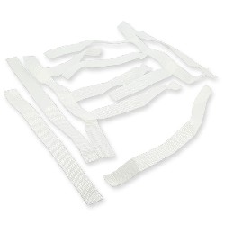 Paar Nerv Bar Netze weiss für Shineray 250STXE, Ersatzteile Shineray 250 STXE