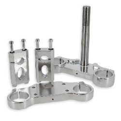 Gabelbrücke komplett 45x48x160 für dirt bike - ALU