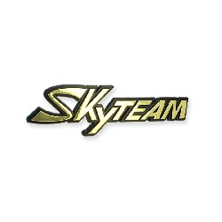 2 x Plastikaufkleber mit SkyTeam-Logo für Dax Skymax-Panzer