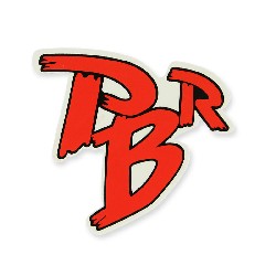 PBR Aufkleber für Skyteam PBR (rot-schwarz)