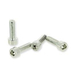 Schraube M6x18 für Kupplungsgehäuse chrom 