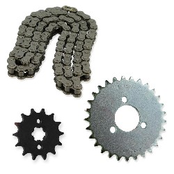 Getriebesatz Kette + Ritzel für Skymini monkey ST50-8B/8C