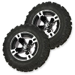 Satz 2 Hinterräder für Bashan 300cc BS300AU-2