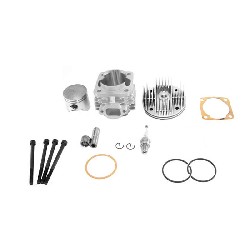 Kit 49 ccm 4 Schleusen 12 mm, Alu (Typ A) für pocket bike, Ersatzteile Pocket bike