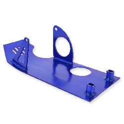 Motorspoiler unten für dirt bike mit Anlasser, blau