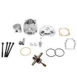 Kit 53ccm 4 Schleusen + Kurbewelle Racing Achse 10mm (typ B Alu)