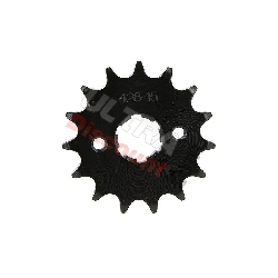 Ritzel, verstärkt, 15 Zähne für dirt bike (428 : Ø:20mm)