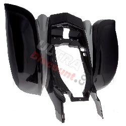 Verkleidung hinten für Quad Shineray 200 ccm STIIE Schwartz-Grau, Ersatzteile Shineray 200STIIE und STIIEB