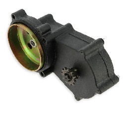 Reduziergetriebe doppelt Kette für Pocket ATV Teile (6.5mm) - Schwartz 