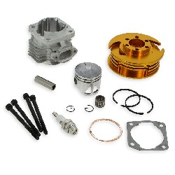 Kit für 53 ccm 4 Schleusen Bolzen 10 mm, gold (Typ C)