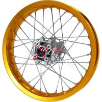 Felge hinten 14', gold, für dirt bike (Typ 2) Bilder 1