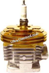 Kit 53 ccm 4 Schleusen, Achse 12 mm (Typ B gold) Bilder 2