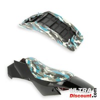 Gelber für Pocket Quad Tarnsattel blau Bilder 1