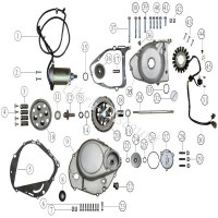 Ölfilterdeckel für Quad Shineray 300ccm (schwarz)