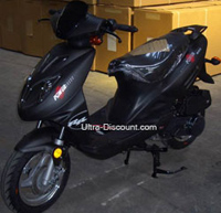 Scooter 125 ccm, schwarz