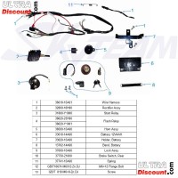 Feder Bremslichtkontakt für Skyteam Monkey und Gorilla Bilder 1