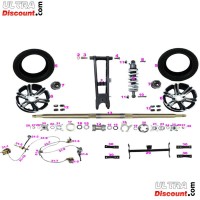 Ringsätze für die Hinterachse für Quad Spy Racing 350cc F1 Bilder 1