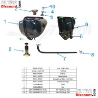 Tankdeckel für Trex 125cc  Euro4 Bilder 1