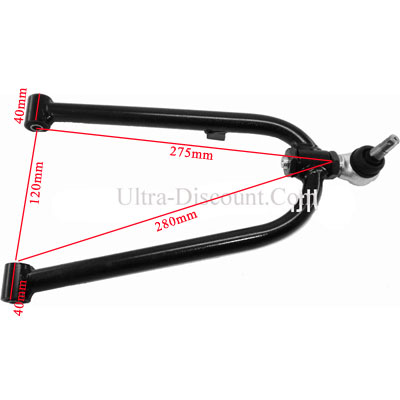 Querlenker oben, rechts, für Quad 200 ccm STIIE-B (280mm) Bilder 1