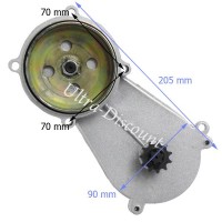 Untersetzungsgetriebe 8 mm für pocket quad (Typ 1, 11z)