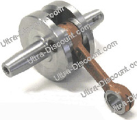 Kit 53 ccm 4 Schleusen + Kurbelwelle Racing Achse 10 mm (Typ B blau) Bilder 1