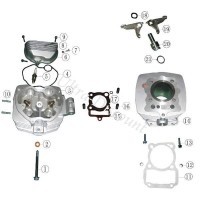 Kipphebelachse für Quads Shineray 250ccm STXE Bilder 2